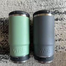 (2) Vibe 4 Wireless Bluetooth Tumblers 