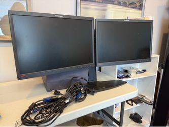 Dual Lenovo L2251pwd Monitors