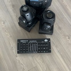 2 moving heads-DmxCONTROLLER-1 multifunctional