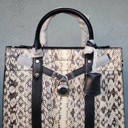 Michael Kors Large Croco Embossed Hamilton 