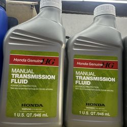 Honda Manual Transmission Fluid
