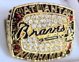 Atlanta Braves 1996 Championship (Lopez) Ring Size 11