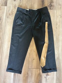 Men’s Dress Pants -44/30 Joseph & Feiss includes tie - both LIKE NEW!