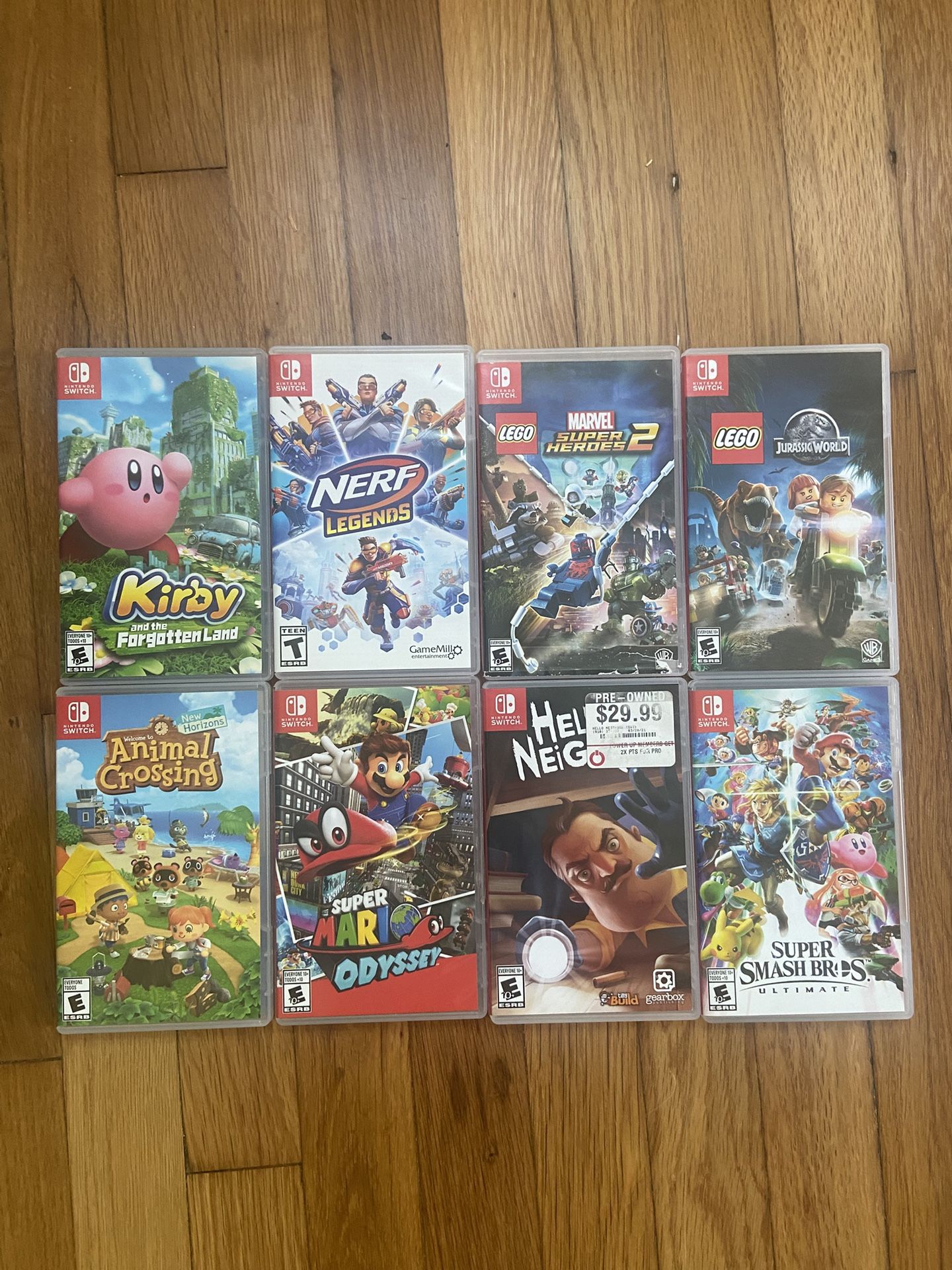 Nintendo Switch Games Lot