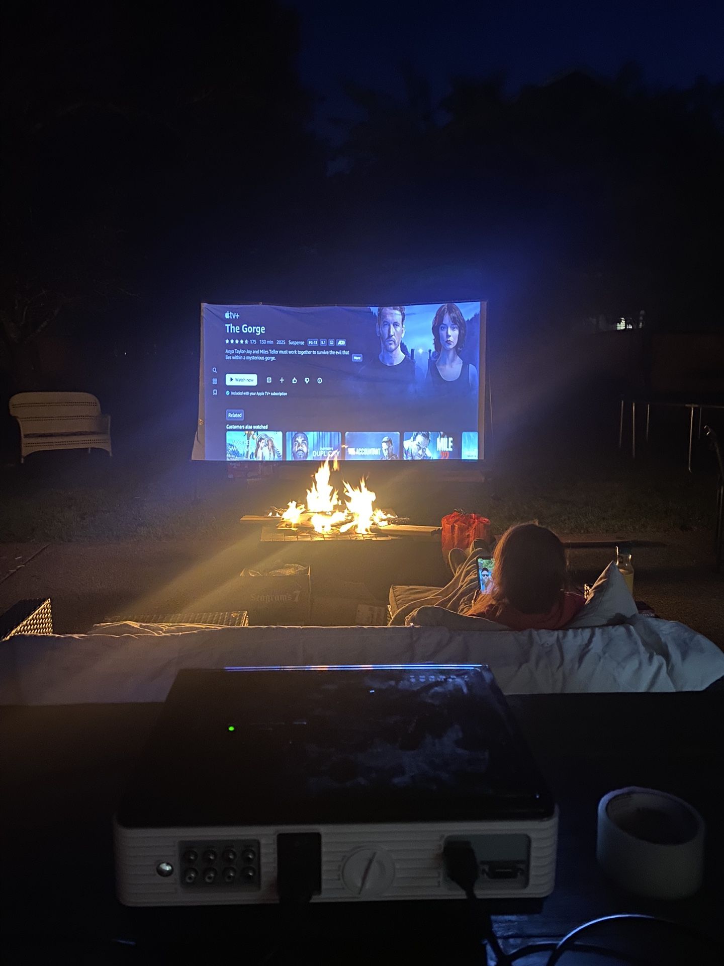 Theory Connect TC-4K projector, which is designed and engineered in Denmark. It is a digital HDMI projector with a 1080p resolution