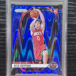 2024 PRIZM REED SHEPPARD /99 BLUE SEISMIC