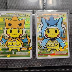 2 FAN ART Poncho Pikachu 