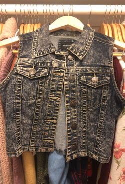 Denim vest