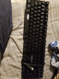 Keyboard and mouse