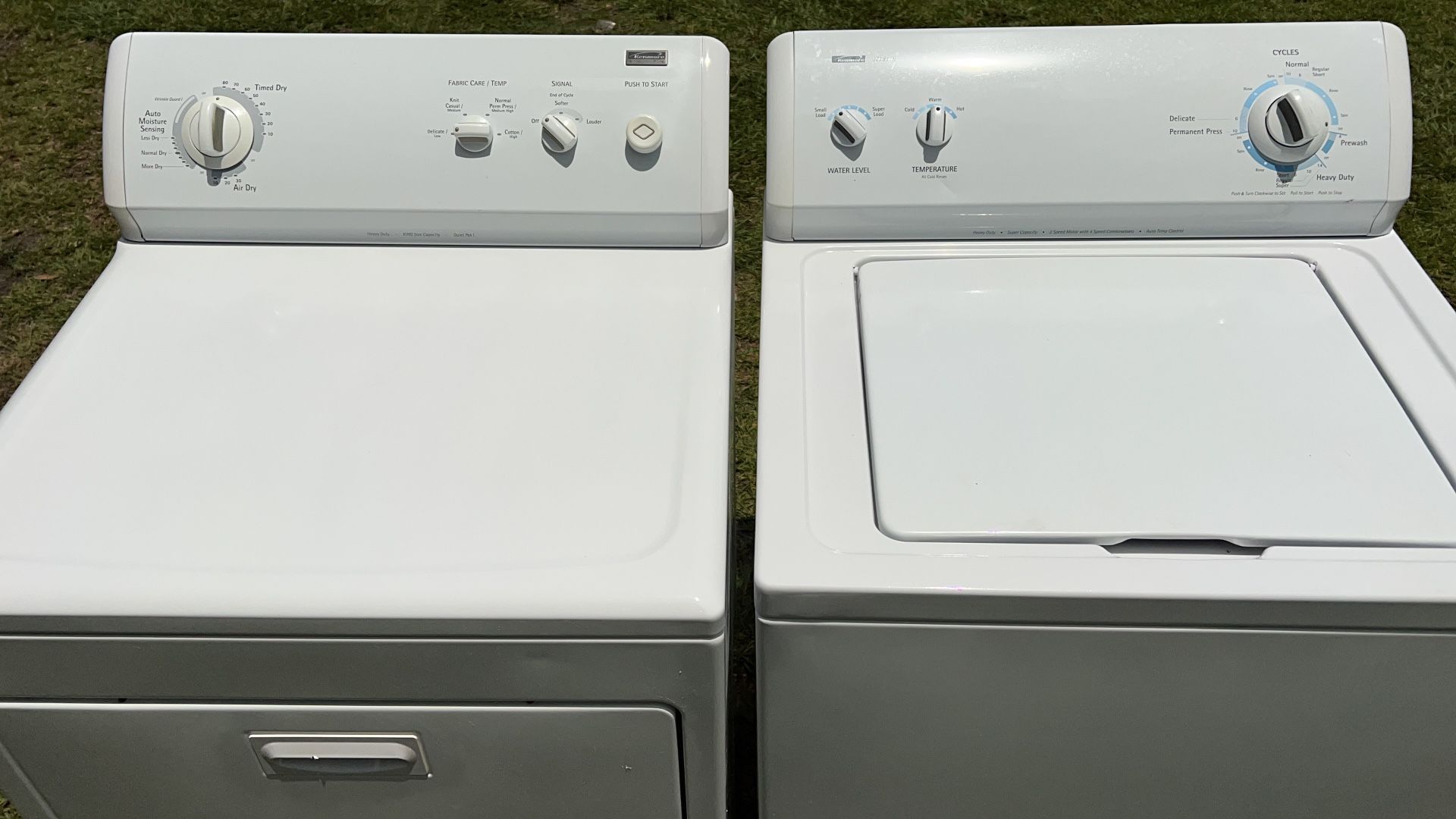 Kenmore Washer And Dryer Set 