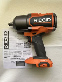 RIDGID. 18V Lithium Ion Brushless Cordless 1/2 in. 4-Mode High-Torque Impact Wrench(Tool Only).