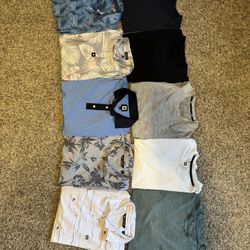 Men’s Golf polos and t shirts