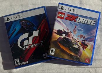 GT7 Gran Turismo 7 / Lego 2K Drive PS5 Game Bundle