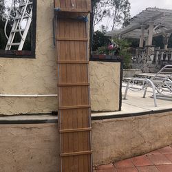 Antique Wooden Sled 8” 9’ Long