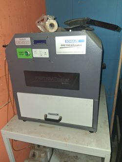 Dtg pretreat machine