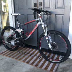 Used full cheap suspension mountain bike