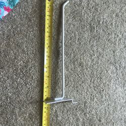 Slat wall metal hooks 10"  $15 x 20 pcs.