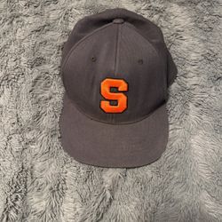 Syracuse Baseball Hat Rare Large Stretch Fit