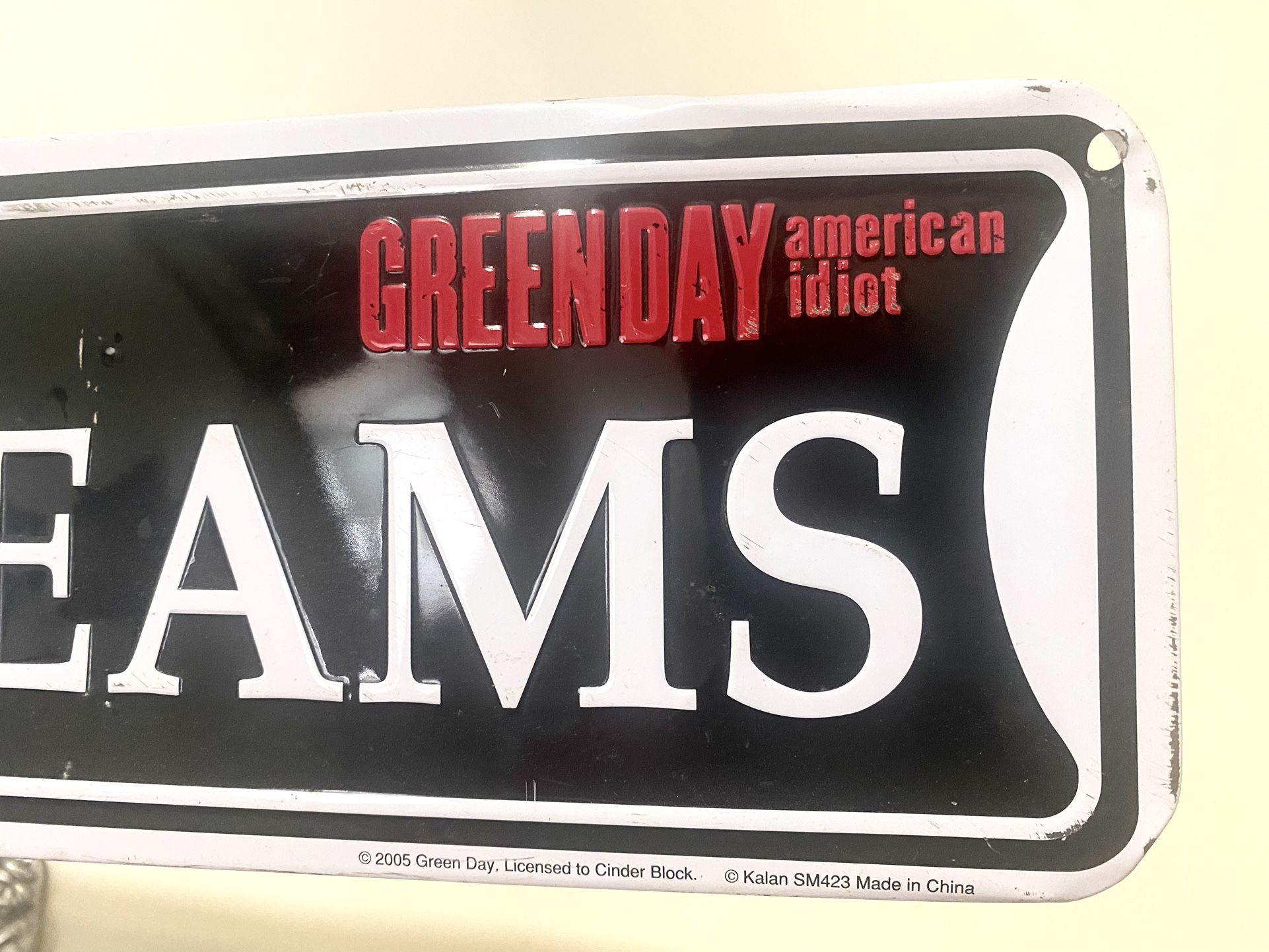 Green Day: Collectible Street Sign