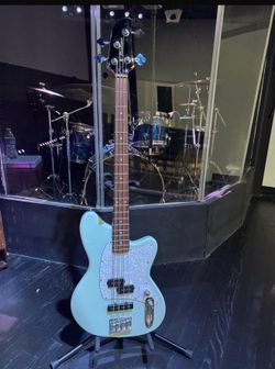 Ibanez TMB100 Electric Bass Guitar - Pearloid Mint Green