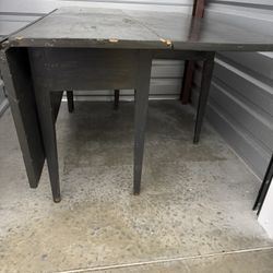 Drop-leaf Table-seats Up To 8!