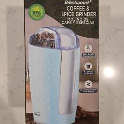 Brentwood CG-158BL 4oz Coffee and Spice Grinder