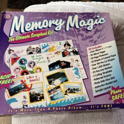 New Memory Magic, The Ultimate Scrapbook Kit $10