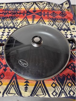 Brilliant Cook 15-Inch Non-Stick Sauté Pan with Glass Lid