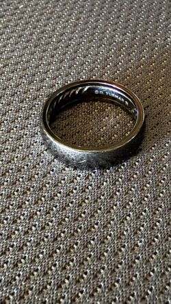 🖤 David Yurman Titanium Ring (Sz 10) — $200 Boca Today Only