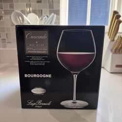 Luigi Bormioli Crescendo Bourgogne Wine glasses Set of 4