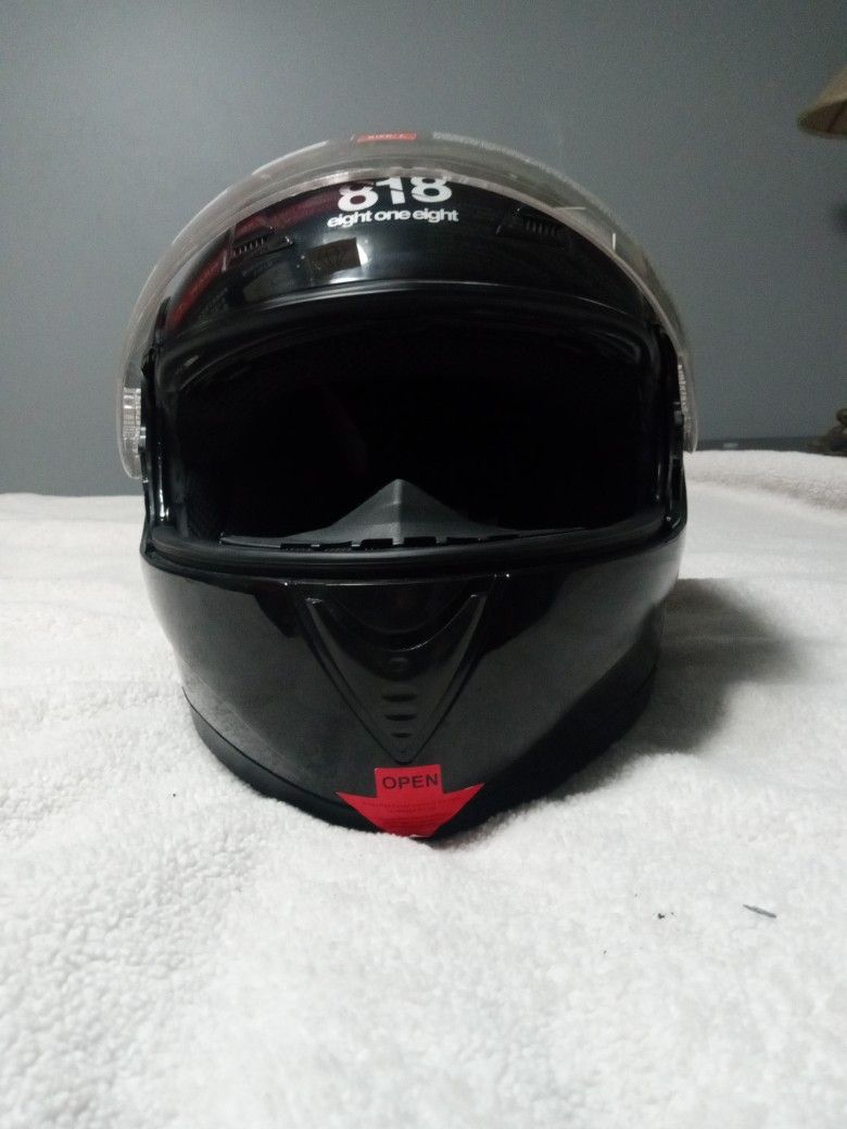 818 Motorcycle Helmet (New)