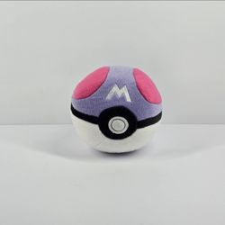 2007 Tomy Nintendo Pokémon Master Ball Plush 5" Stuffed Animal Purple Pokemon