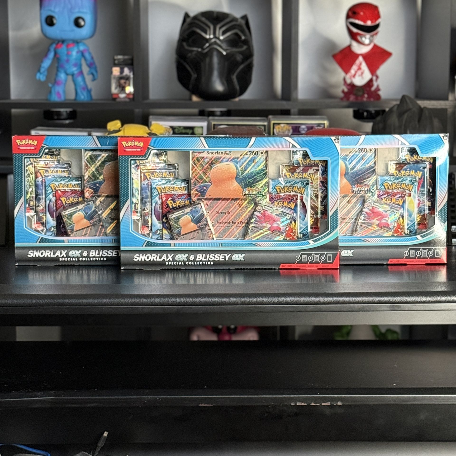 Pokemon Snorlax Ex & Blissey Ex 2 Boxes