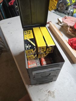 Hilti Shots, Pins And Case. Well It's A Trade For Tools Or Materials. Also Have Other Tools On This Site