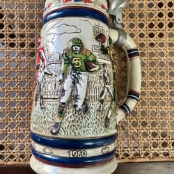 1983 Football Beer Stein Super Bowl NFL
