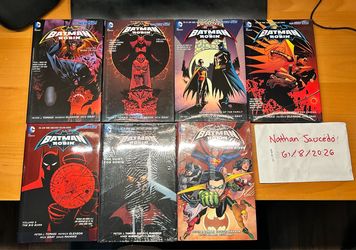 New 52 Batman & Robin Hardcover Volumes 1-7 (Complete Story)