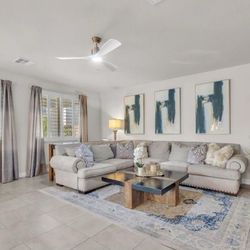 Large Down Sectional Couch 