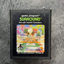 1978  Atari Surround  Game Program CX2641 Vintage Video Game