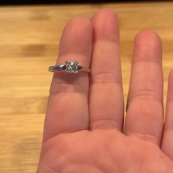 Jared’s 14k Mounting And 1 1/4 Princess L Diamond Ring