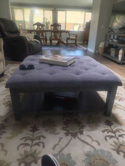 Living Room dinner tables and leg rest coffee