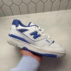 New Balance 550 White Aura Purple Blue - Size 8