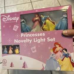 Princesses Novelty Light Set Count Of 10, All Prince Have String To Hang On Tree