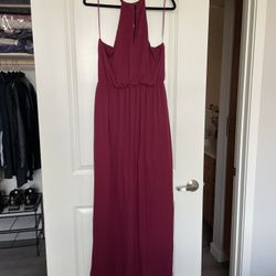 Crepe Maxi Dress XL