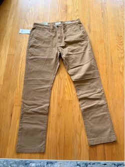 GoodFellow Khaki Athletic Chino Size: 36W x 32L