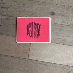 ProForce Rebreakable Board Red 3/8" thick