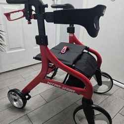 
Drive Medical Nitro Sprint Foldable Rollator Walker