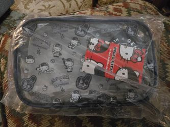 Los Angeles Dodgers 2025 Back To Back World Series Champions Hello Kitty® Clear Crossbody Bag
