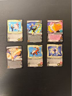 Dragon Ball Z CCG Black Style Card Lot x6 Score Entertainment DBZ TCG
