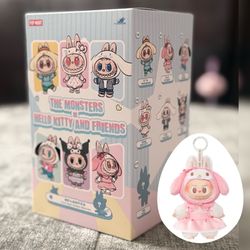 POP MART Labubu x Hello Kitty and Friends Series Plush Pendant