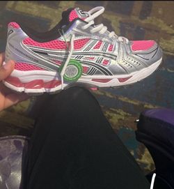 Pink ASICS Glo Kayano 14